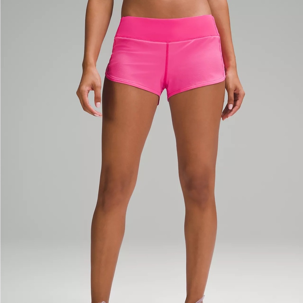 Lululemon Athletica Bright Pink Athletic Shorts